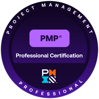 Project Management Professional, PMP badge